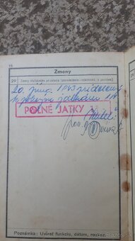 Slovensky stat preukaz VOP - 7