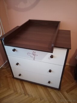 Detská posteľ 60x120 s komodou - 7