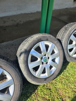 Predam alu.disky orig. ŠKODA , 5x100 R15 - 7