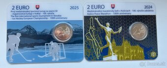 Euromince pamätné 2€ Unc Nemecko,Belgicko,Fínsko... - 7