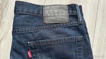 Pánske,kvalitné džínsy LEVIS 511 - veľkosť 34/31 - 7