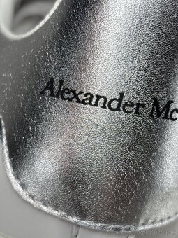 Alexander McQueen Sneakers Silver White - 7