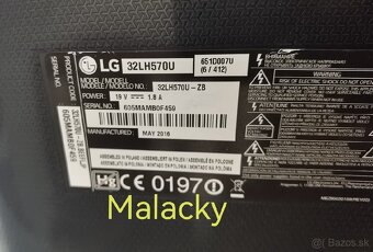 Predám plne funkčný Smart LED TV LG 32LH570U - 7