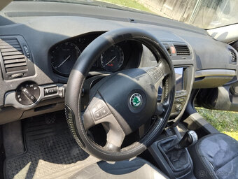 diely na škoda octavia II combi cierna farba - 7