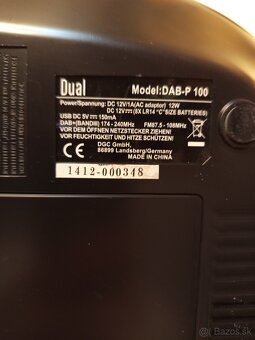 Dual DAB/FM digitálny tuner/ CD prehrávač - 7