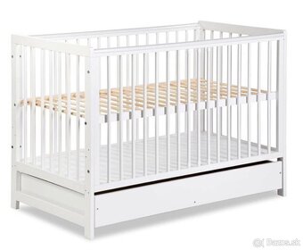 Detská postieľka 120x60 s matracom a príslušenstvom - 7