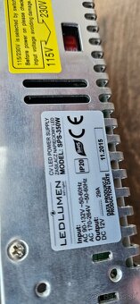 LED svetlo (648xLED) nad akvarium, zavesne - 7