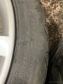 ALU 5x100 R17 pneu,215/40 R17 - 7