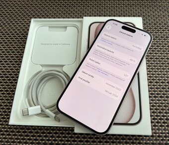 IPhone 15 128GB Pink - 7