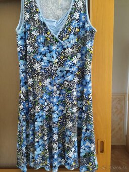 dámske letné šaty a tričká vel. 44-46 - 7