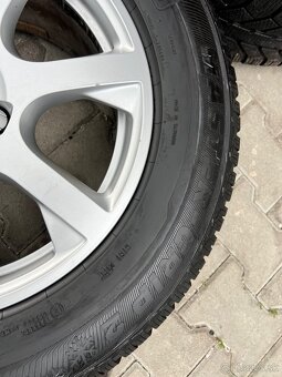 ZIMNÉ pneu + Elektróny 5x112 R17 AUDI - 7