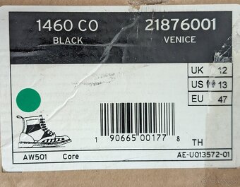 Dr. Martens Black Venice EU47 nenosené - 7