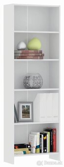 Poličky / regál biely - 7