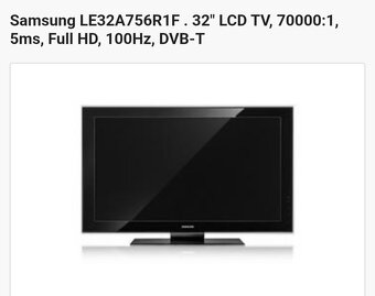 SAMSUNG LE32A756R1FXXH LCD - 7