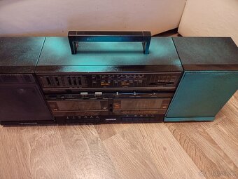 Universum CTR4673 reverse radiomagnetofon retro 2 kazeťák - 7