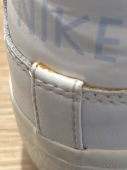 Nike blazer low platform - biele tenisky nike - 7