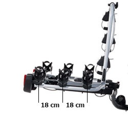 Nosiče na Bicykel s Tažným 2 ale aj 3 bike. - 7