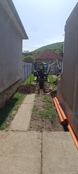 Výkopové práce, minibager, traktorbager, zámkové dlažby - 7