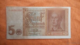 Bankovky - Nemecko 3 - 7