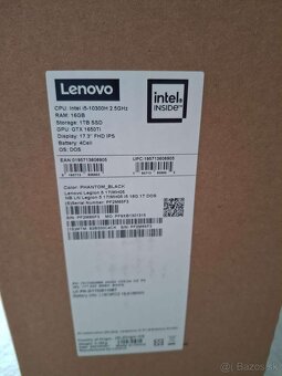Herný notebook Lenovo Legion 5-17IMH05H Phantom Black - 7