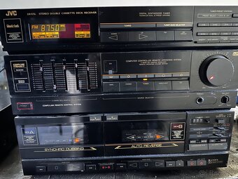 JVC DR-E5L + JVC AL-E11 – retro hi-fi zostava - 7