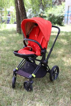Vanička Cybex Priam, podvozok, šport.sedenie + vajíčko Cybex - 7