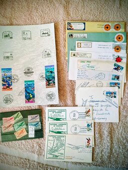 hromada FDC Nemecko +známky - 7