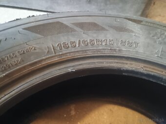 Predám zimné gumy na auto 185/65 R15 88t - 7