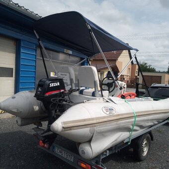 Nafukovací čln katamara - 7