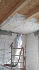 Zateplenie strechy a podkrovia - striekaná penová izolácia. - 7