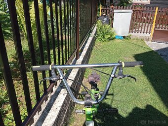 bmx bicykel zeleny - 7