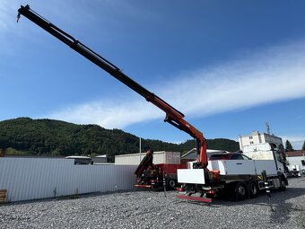 Mercedes valník- hydraulická ruka PALFINGER, EURO 6 TOP STAV - 7