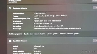 Intel Core i3-6100 3.70 GHz/8 GB DDR4/SSD/HDD/GT 1030 2GB - 7