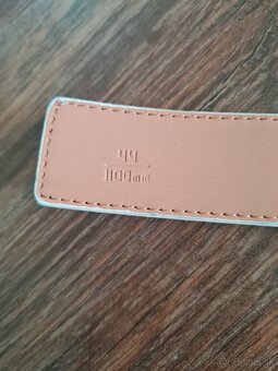 Lv louis vuitton opasok koženy biely kvalitny lv belt - 7