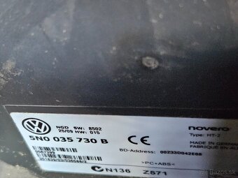 PREDAM RIADIACE JEDNOTKY BLUETOOTHU VW GROUP - 7