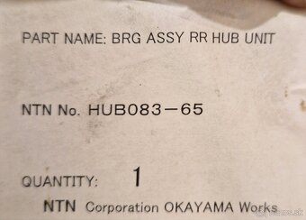 Honda zadný náboj - 7