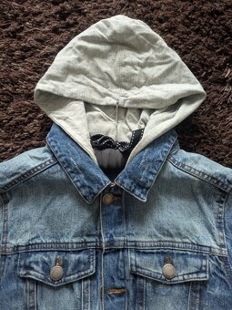 Rifľová bunda s kapucňou - 7