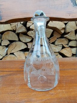 Retro/vintage sklenená a krištáľová zbierka – 17 ks - 7
