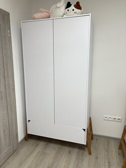 Detská skriňa, komoda, prebaľovací pult. - 7