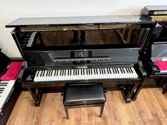 Nemecké piano Steinbach, čierne, veľmi dobré ako nové, záruk - 7