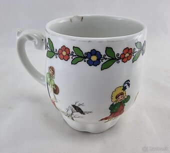 Starožitné hrnčeky - bucľáky . - 7