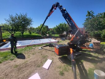 Prenájom minižeriavu BG lift 250 - 7