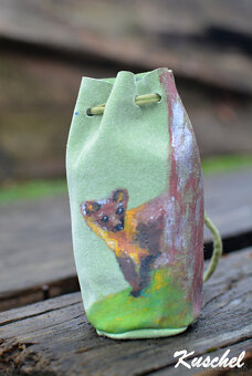 Maľované mešteky, kožené - 7