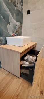 Skrinka s umývadlom na dosku 80cm Cersanit INVERTO Calacatt - 7