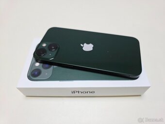 APPLE IPHONE 13 128GB ZELENÝ ,ZDRAVIE BATERKY 100% - 7