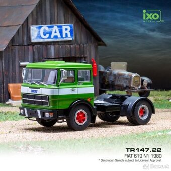 Modely evropských kamionů 1:43 IXO - 7