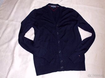 Tommy Hilfiger Premium wool pánsky sveter L - 7