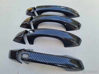 KARBONOVÉ klučky krytky klučiek pre ŠKODA VOLKSWAGEN - 7