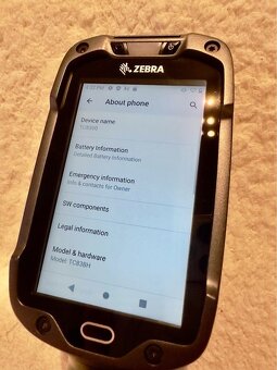 Zebra TC83BH-2205A710RW – profi čítačka čiarových kódo - 7