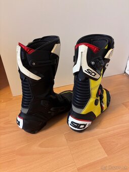 Predám moto čižmy Sidi MAG1 – Fluorescent Yellow, veľkosť 43 - 7